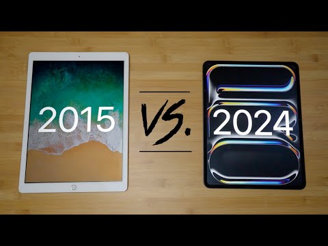 iPad Pro 2024 (nano-textured) vs 2015