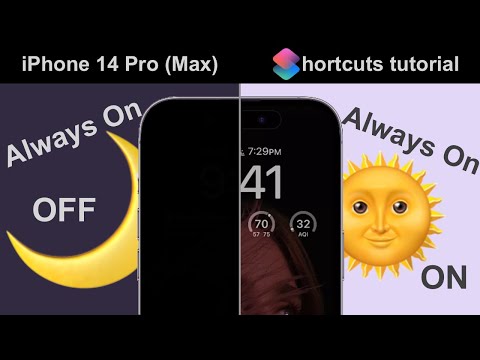iPhone 14 Pro (Max) - Turn &quot;Always On&quot; display OFF at night (while you sleep)