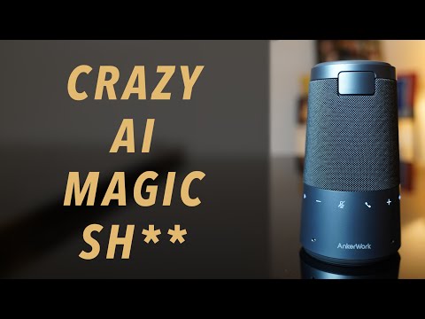 AnkerWork S600 All-In-One Speakerphone and Charger - Crazy Spooky AI Magic