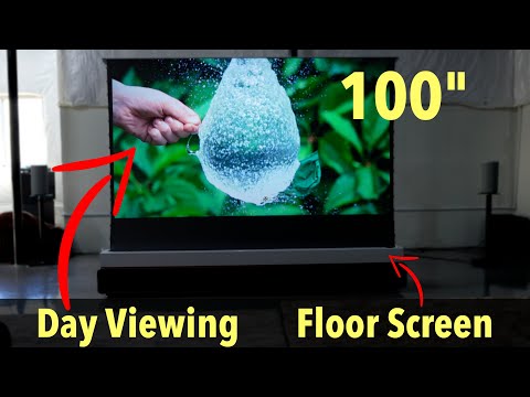 Vivid Storm's 100&quot; ALR Floor Projector Screen: Full Review