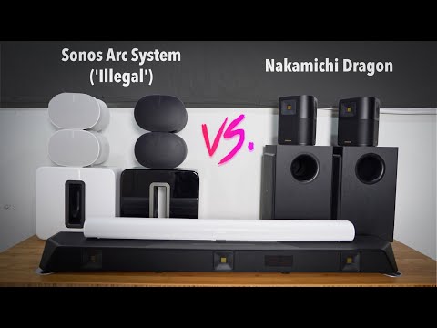 Nakamichi Dragon vs ILLEGAL Sonos Arc System