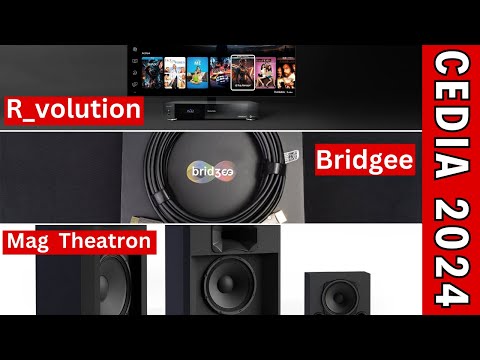 R_volution, Bridgee, and MAG THEATRON at Cedia 2024! R_volution Demo Included!